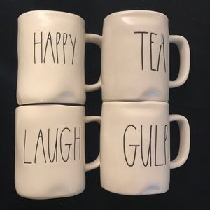 Rae Dunn Mugs TEA & GULP